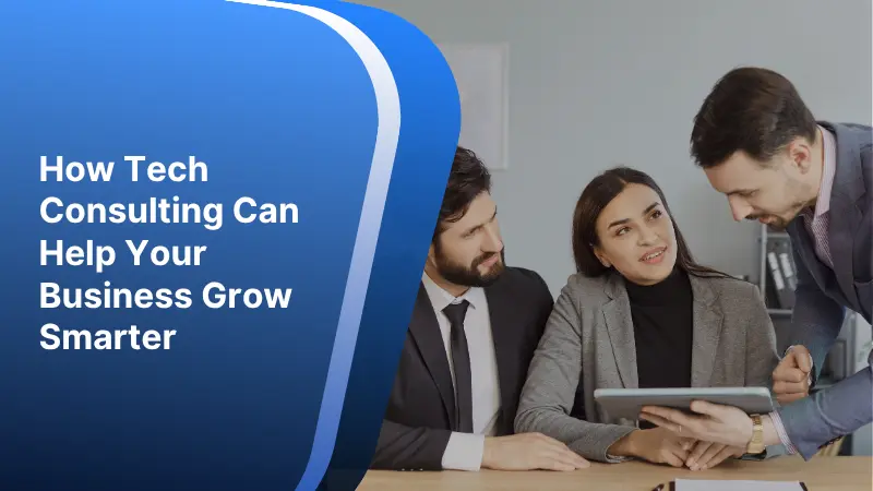 Tech consulting Blog template