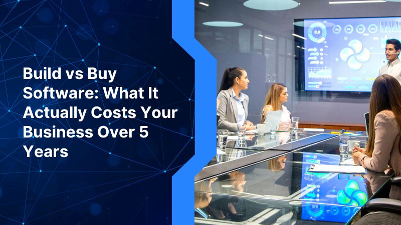 Build vs Buy Software What It Actually Costs Your Business Over 5 Years